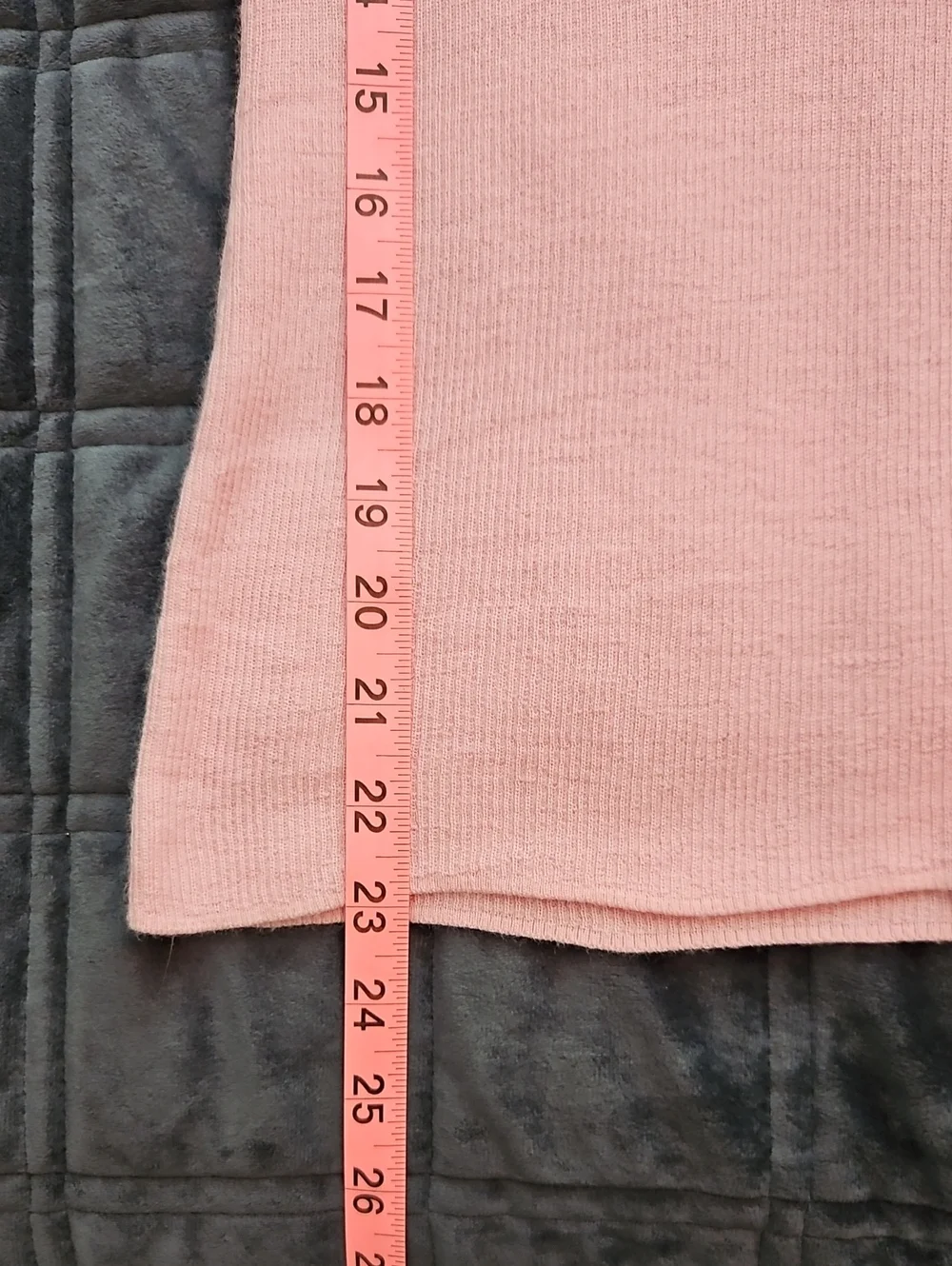 Abercrombie & Fitch Pink 100% Merino Wool Quarter-Zip Polo Sweater, S, Preppy - Picture 7 of 8